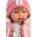 Llorens: Carla, 42 cm plačuća lutka s dudom u kapici sa srcima