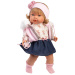Llorens: Carla, plačuća lutka visine 42 cm s cuclom u plavoj suknji