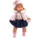 Llorens: Carla, plačuća lutka visine 42 cm s cuclom u plavoj suknji
