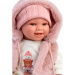 Llorens: Chloe, 38 cm plačuća lutka u ružičastom prsluku