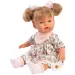 Llorens: Joelle 38 cm-ova plačuća beba s dudu u ljetnoj odjeći