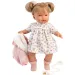 Llorens: Joelle lutka od 38 cm s glasom u haljini s cvjetnim uzorkom