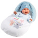Llorens: Liam, 38 cm plačuća lutka s vrećicom za spavanje