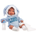Llorens: Lino, 45 cm plačuća lutka u odjeći sa zečjim ušima
