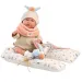 Llorens: Mimi, plačljiva beba visoka 42 cm s kapom s ušima i jastukom