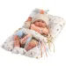 Llorens: Mimi, plačljiva beba visoka 42 cm s kapom s ušima i jastukom