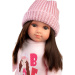 Llorens: Sara lutka 35 cm u ružičastoj pletenoj kapici