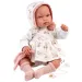 Llorens: Tala Llorana 44cm novorođenčad s glasom u kapuljačastoj odjeći