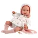 Llorens: Tala Llorana 44cm novorođenčad s glasom u kapuljačastoj odjeći