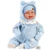 Llorens: Talo Sonrisas 44cm novorođenčad s glasom u plavoj kapuljači