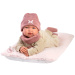 Llorens: Tina, novorođena lutka 44 cm s mekim jastukom