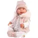 Llorens: Tina, novorođenče od 44 cm u ružičastom prsluku s kapuljačom