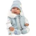 Llorens: Tino, 44 cm dugačka novorođena beba s dudom u prsluku s kapuljačom