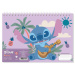 Luna: Disney Lilo &amp; Stitch skicirka A4, 30 listova