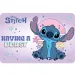 Luna: Disney Stitch Uživa u Zabavi stolna podloga 43x29 cm