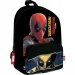 Luna: Must Team Marvel Deadpool i Wolverine zaobljeni ruksak 29x17x41 cm