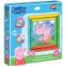 Luna: Peppa Pig 2 u 1, bojanka-puzzle od 64 dijela s okvirom