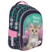 MLF Kitty Party školski ruksak s uzorkom mačića, 4 pretinca, BPL58 40x29x19 cm