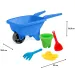 Mala pješčana kolica plave boje s dodacima - Wader