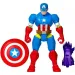 Marvel Mix Mashers: Osvetnici Kapetan Amerika figura s dodacima - Hasbro