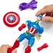 Marvel Mix Mashers: Osvetnici Kapetan Amerika figura s dodacima - Hasbro