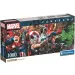 Marvel superjunaci puzzle od 1000 komada, panorama, 98x33cm - Clementoni