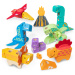 Melissa &amp; Doug Blockables set za slaganje s dinosaurima, 69 kom.