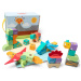 Melissa &amp; Doug Blockables set za slaganje s dinosaurima, 69 kom.