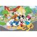 Mickey Mouse 2 u 1 2x12 maxi puzzle i bojanka - Lisciani