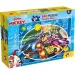 Mickey Mouse 2 u 1 maxi puzzle od 24 dijela i bojanka 70x50 cm - Lisciani