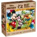 Mickey Mouse i prijatelji 2 u 1 Eco puzzle i bojanka od 60 dijelova 70x50cm - Lisciani