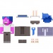 Minecraft: Creator serija igračka paket Bunny Slippers + Striped Tie - Mattel