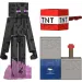Minecraft: Enderman figurica s dodacima - Mattel