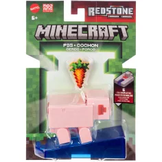 Minecraft: Figura svinje s dodacima - Mattel slika 1