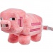 Minecraft: Plush svinja figura - Mattel