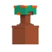 Minecraft Reveal minifigura u kutiji za pohranu - Azaleja - Mattel