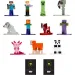 Minecraft nano iznenađenje figurica, više vrsta, 1 kom - Simba Toys