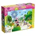 Minnie Mouse 2 u 1 maxi puzzle od 150 dijelova i bojanka 70x50 cm - Lisciani