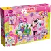 Minnie Mouse 2 u 1 puzzle od 60 dijelova i bojanka 50x35 cm - Lisciani