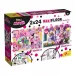 Minnie miš 2 u 1 maxi puzzle 2x24 komada i bojanka 50x35 cm - Lisciani