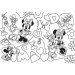 Minnie miš 2 u 1 maxi puzzle 2x24 komada i bojanka 50x35 cm - Lisciani