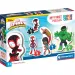 MyFirst Puzzle: 4 u 1 Spidey i prijatelji Supercolor puzzle - Clementoni