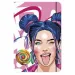 Nebulo: Candy Girl mapa s gumicom veličine A4