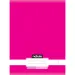 Nebulo: Spajalica glatka neon ružičasta bilježnica 80-32 A/4