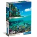 Odmor na otoku s 1000-dijelnom HQC puzzle posterom - Clementoni