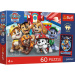 Paw Patrol 60-dijelna premium plus dječja slagalica s posterom - Trefl