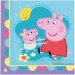 Peppa Pig set papirnatih salveta - 2-slojne, 33 x 33 cm, 20 kom