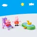 Peppa Praščić: Peppine avanture - Peppa i Evie u parku set za igru - Hasbro