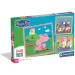 Peppa Prasić 3x48-dijelne Super Color slagalice - Clementoni slika 1