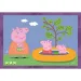 Peppa Prasić 4 u 1 Supercolor puzzle - Clementoni slika 5